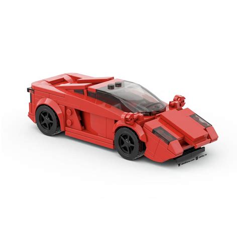 LEGO MOC 6-Wide Sports Car Instructions by AFOL.TV | Rebrickable - Build with LEGO