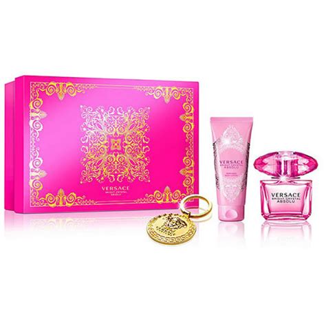 VERSACE BRIGHT CRYSTAL ABSOLU 3 PCS GIFT SET FOR WOMEN - FragranceCart.com