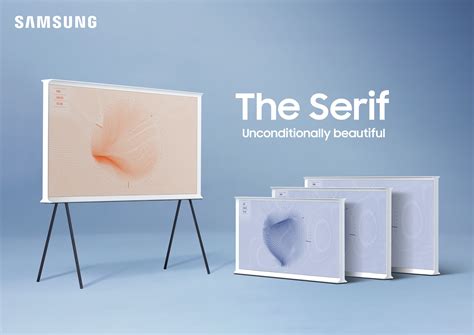 Samsung’s New Lifestyle TVs “The Sero”, “The Serif”, and “The Frame” to ...