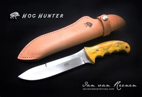 Creative Custom Knives: Texas Hog Hunter - a great knife for hunting wild ham on the lam ...