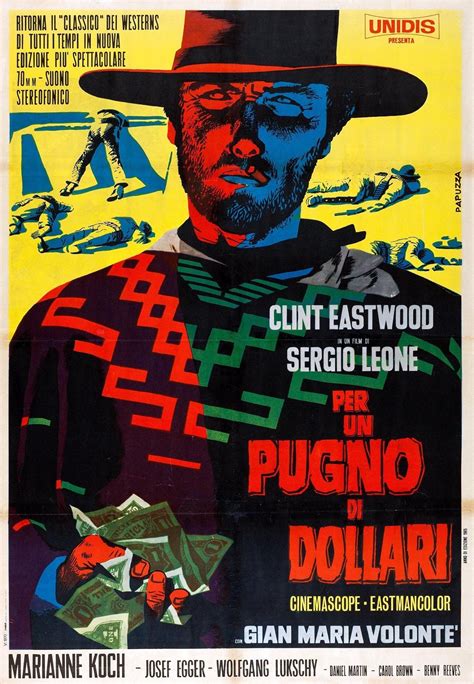 A Fistful of Dollars Poster Western Film Wall Art Print Good Work ...