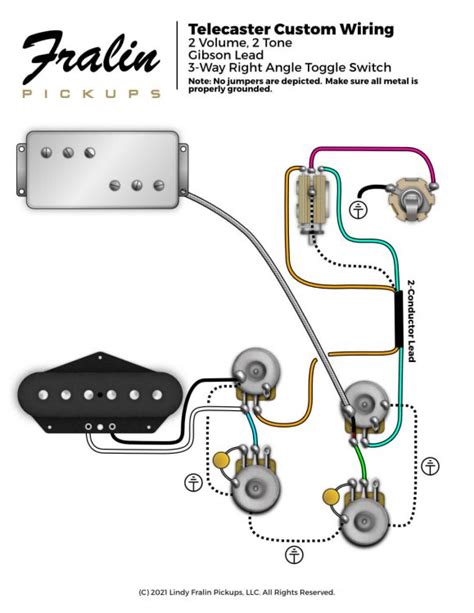 Telecaster Custom Wiring Diagram - Fralin Pickups