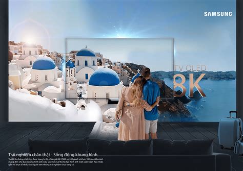 Samsung TV QLED 8K poster on Behance