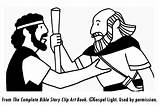 Hezekiah Coloring Page King And Isaiah  sketch template