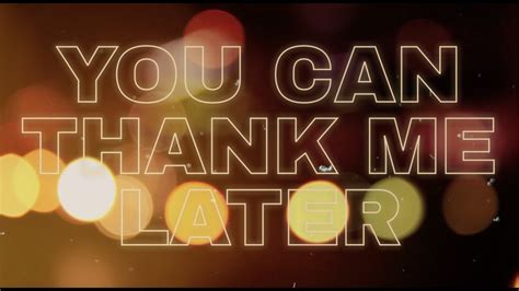 Dani Taylor - "You Can Thank Me Later" (Official Music Video)