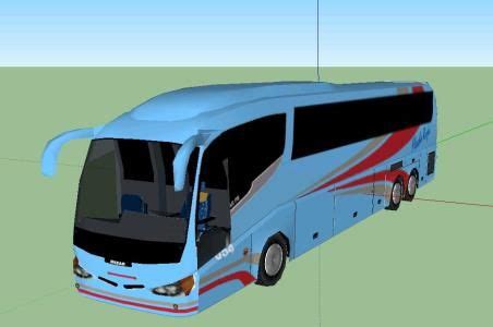 Bus Irizar Pb 3D SKP Model for SketchUp Transportation, Bus, The Unit ...