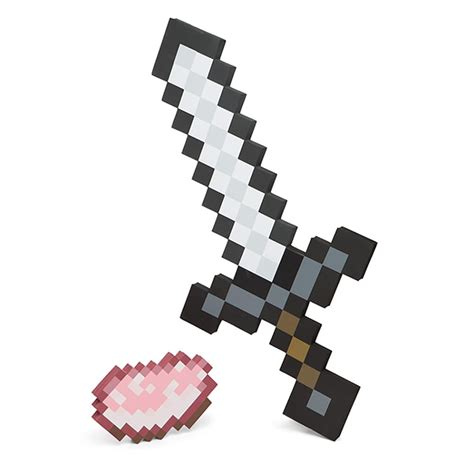 minecraft iron sword & porkchop foam adventure kit - Walmart.com ...