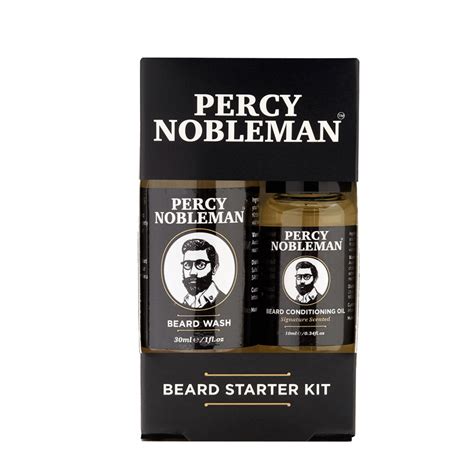 Percy Nobleman Beard Starter Kit tilbud - pris DKK 129.00 - Personlig ...