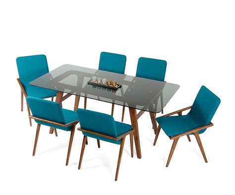 Smoked Glass Dining Table VG858 | Modern Dining