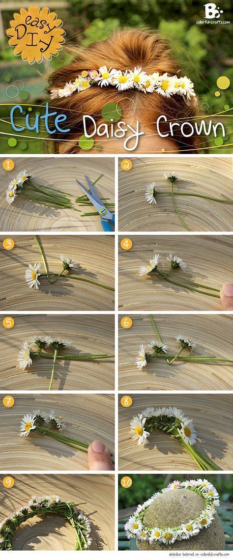 lyqqurbjwqrcxkcxoalpmavuoqnfezevuuhnhjkeueccqwtwql | Daisy crown, Diy flower crown, Easy diy art