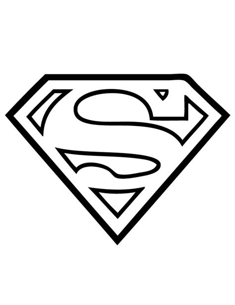 Free Printable Superman Logo, Download Free Printable Superman Logo png ...