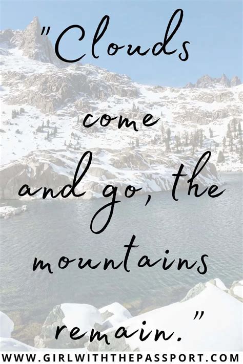 210 Amazing Mountain Quotes & Quotes about Mountains!