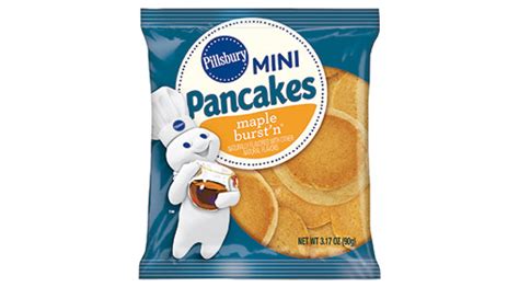 Pillsbury™ Mini Pancakes Maple Burst'n™ | General Mills Convenience and Foodservice