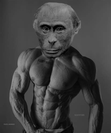 Gigachad monkey putin | Monkey Putin | Know Your Meme