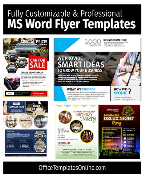 5+ All-time Needed Free Flyer Templates for MS Word