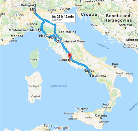 Italy Road Trip Map | SexiezPix Web Porn