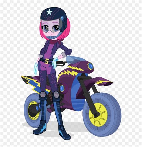 Au Pinkie Pie Motocross By Sunsetshimmer333 - Equestria Girls Sugarcoat - Full Size PNG Clipart ...