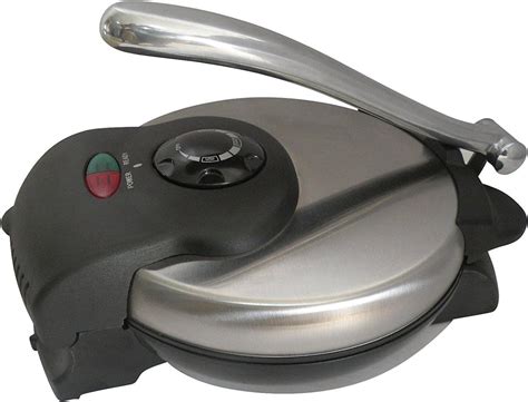 Nonstick Electric Tortilla Press 8 Inch - Tortilla Maker Machine 1000 Watt - Maquina De ...