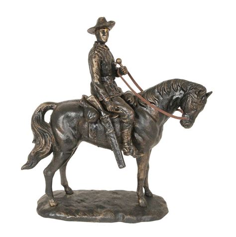 Sold Price: A BRONZE SCULPTURE OF A COWBOY RIDING A HORSE - March 2, 0123 7:00 PM EEST