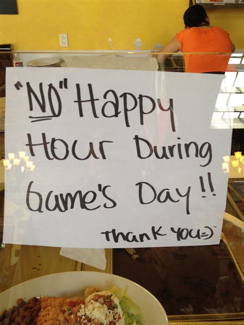 The “Blog” of “Unnecessary” Quotation Marks: "No" happy hour