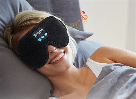 This sleeping eye mask has built-in bluetooth headphones - The Manc