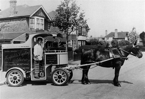 worthing milk float | Historical images, Local history, Old photos