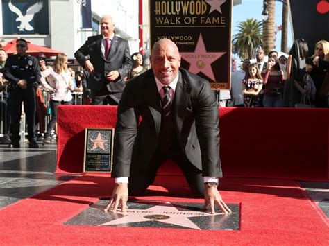 Photos: Dwayne ‘The Rock’ Johnson honored with star on Hollywood Walk ...