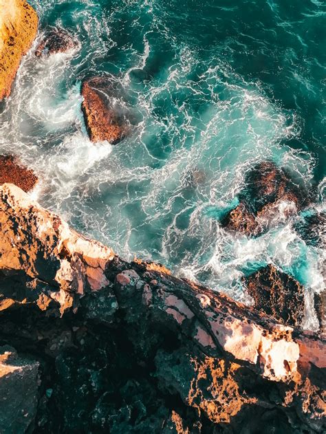 Aerial Shot Of Ocean · Free Stock Photo