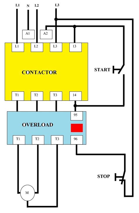 70 Luxury Single Phase Dol Starter Wiring Diagram | Circuit diagram ...