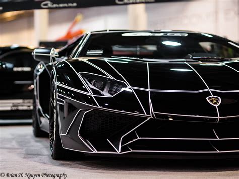 Black Tron Lamborghini Aventador by Giovanna Wheels - GTspirit