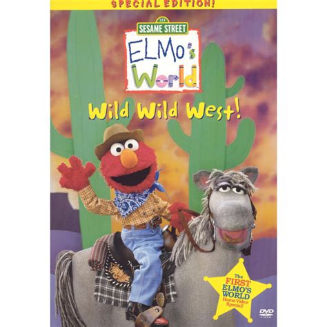 Sesame Street: Elmo's World - Wild Wild West (Special Edition) (DVD) | Elmo world, Sesame street ...