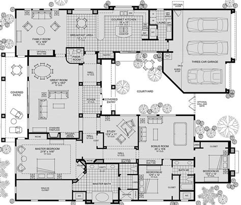 Montevista - Cottonwood Collection | The Melilla Home Design | New house plans, Floor plans ...