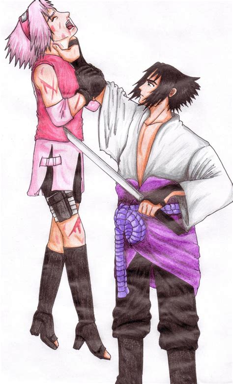 sasuke vs sakura by gitka88 on DeviantArt