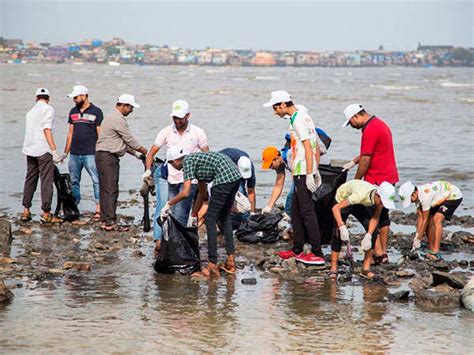 Corporate employees participate in beach clean-up drive, collect over ...