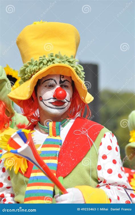 Clown editorial stock photo. Image of entertainment, parade - 49233463