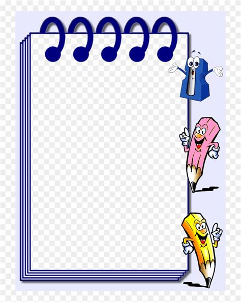 School Border Clipart School Borders Free Download - Png Download ...