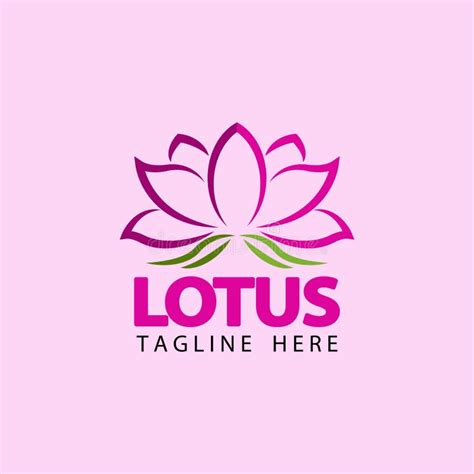 Lotus Logo Template Design Vector Stock Vector - Illustration of gold ...