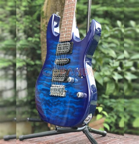 Ibanez GRX70QA RG GIO Series Electric Guitar (Transparent Blue Burst) | ubicaciondepersonas.cdmx ...