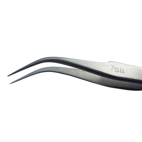 AUGUSTA Watchmaker Tweezers finely curved Tweezers # 7