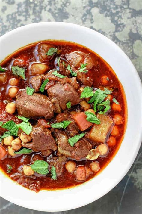 Easy Moroccan Lamb Stew Recipe (Video) | The Mediterranean Dish