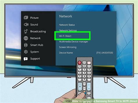 Simple Ways to Connect a Samsung Smart TV to Wi‐Fi Direct: 4 Steps