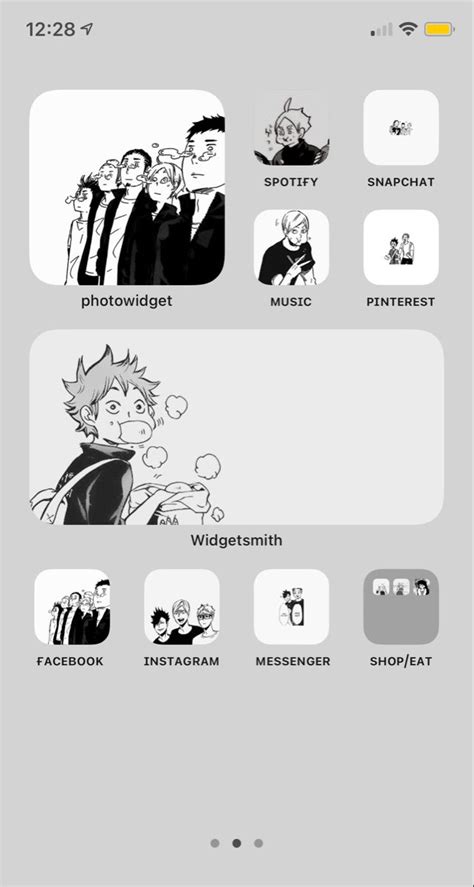 ios14 homescreen ideas anime | Iphone app design, Ios app iphone ...