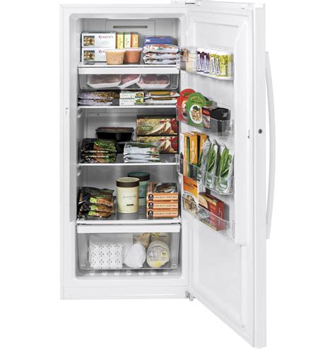 GE 14.1 Cu. Ft. Frost-Free Upright Freezer White FUF14DLRWW - Best Buy