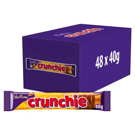 Cadbury Crunchie Chocolate Bar, 40g | Bestway Wholesale