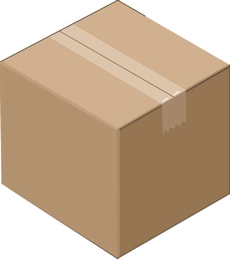 Box Cardboard Cube · Free vector graphic on Pixabay