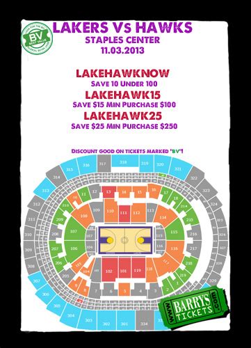 Save On Hawks Vs Lakers Tickets Now