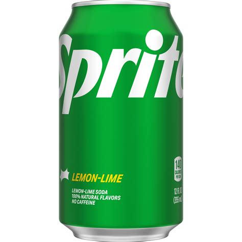 Sprite Lemon Lime Soda Pop, 12 fl oz Can - Walmart.com