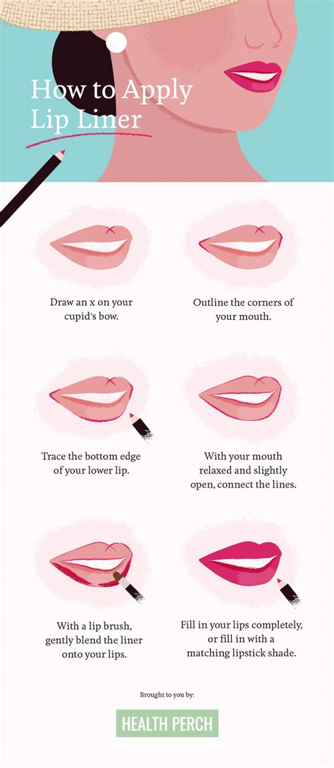 How to Apply Lip Liner for Natural-Looking Fuller Lips - Health Perch