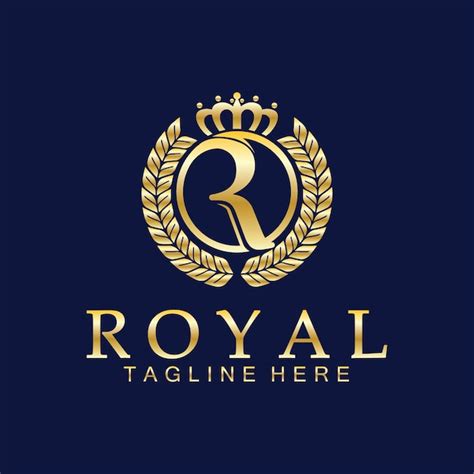 Premium Vector | R initial royal crown logo royal king queen luxury ...