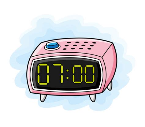 60+ Cartoon Of The Digital Clock Numbers Stock Photos, Pictures & Royalty-Free Images - iStock